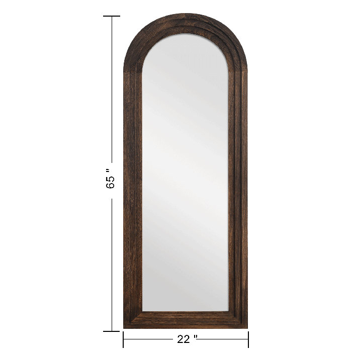 Kelly Clarkson Home Krissy Arch Wood Mirror & Reviews Wayfair